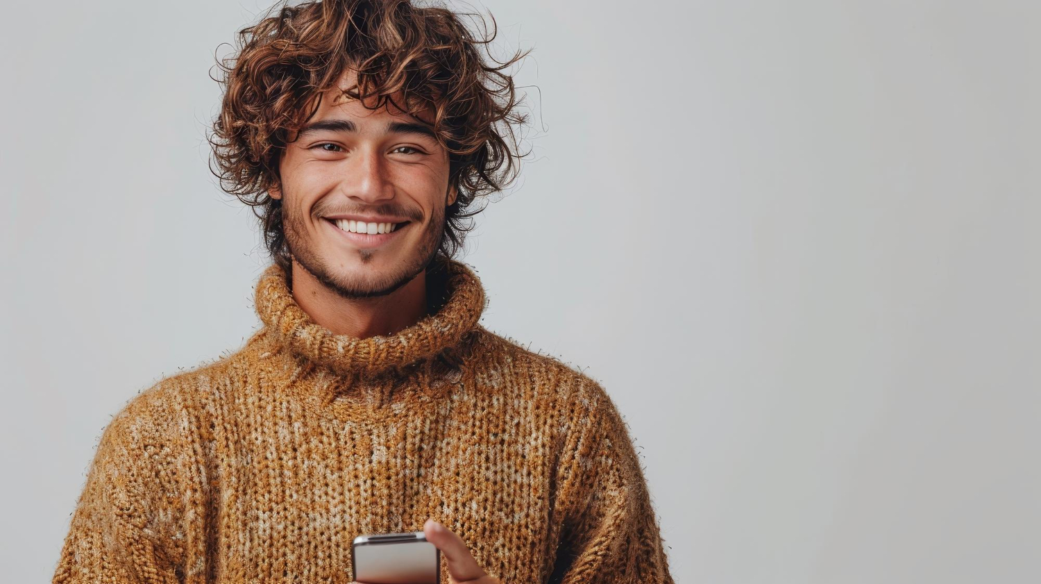 Capelli ricci uomo